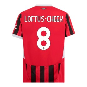 AC Milán Loftus-Cheek 8 Domácí 2024-25 - Fotbalové Dresy (S/S)